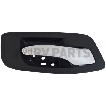 Help! By Dorman Interior Door Handle - Plastic Black Housing With Silver Lever Single - 93166