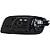 Help! By Dorman Interior Door Handle - Plastic Black Housing With Silver Lever Single - 93166
