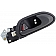 Help! By Dorman Interior Door Handle - Lever Plastic Gray Single - 81414