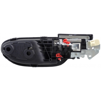 Help! By Dorman Interior Door Handle - Plastic Black Housing With Silver Lever Single - 81415-1