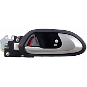 Help! By Dorman Interior Door Handle - Plastic Black Housing With Silver Lever Single - 81416