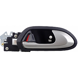Help! By Dorman Interior Door Handle - Plastic Black Housing With Silver Lever Single - 81416