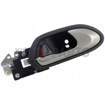 Help! By Dorman Interior Door Handle - Plastic Black Housing With Silver Lever Single - 81416-2