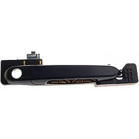 Help! By Dorman Exterior Door Handle - Plastic Black Single - 83485