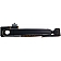 Help! By Dorman Exterior Door Handle - Plastic Black Single - 83485