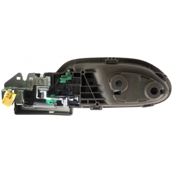 Help! By Dorman Interior Door Handle - Plastic Brown Housing With Silver Lever Single - 81417-1
