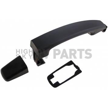Help! By Dorman Exterior Door Handle - Plastic Black Single - 88521-2