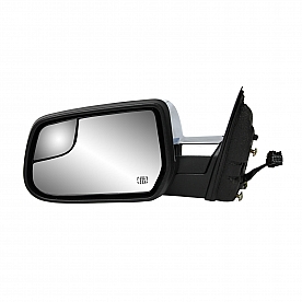 K-Source Exterior Mirror Manual OEM Black Single - 62176G