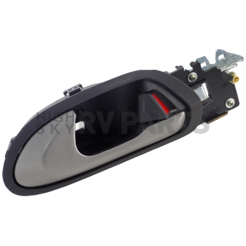 Help! By Dorman Interior Door Handle - Plastic Blue Housing With Silver Lever Single - 81421-2