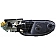 Help! By Dorman Interior Door Handle - Plastic Blue Housing With Silver Lever Single - 81422