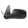 K-Source Exterior Mirror Manual OEM Black Single - 62178G