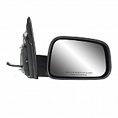 K-Source Exterior Mirror Manual OEM Black Single - 62179G