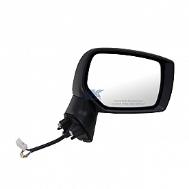 K-Source Exterior Mirror Electric OEM Black Single - 71525U