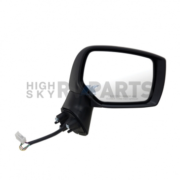 K-Source Exterior Mirror Electric OEM Black Single - 71525U