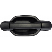 Help! By Dorman Exterior Door Handle - Plastic Black Single - 82402