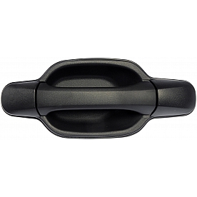 Help! By Dorman Exterior Door Handle - Plastic Black Single - 82402