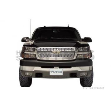 Putco Grille Insert - Polished Stainless Steel Rectangular - 84157