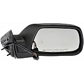 Dorman Exterior Mirror Powered Rectangular Black Single - 9551955