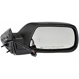 Dorman Exterior Mirror Powered Rectangular Black Single - 9551955