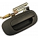 Help! By Dorman Exterior Door Handle - Plastic Black Single - 80622