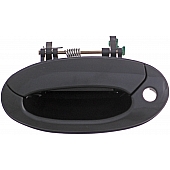 Help! By Dorman Exterior Door Handle - Plastic Black Single - 83498
