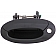 Help! By Dorman Exterior Door Handle - Plastic Black Single - 83498