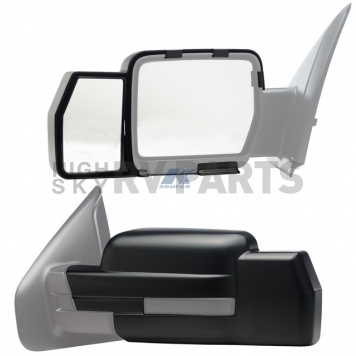 K-Source Exterior Towing Mirror Manual Rectangular Set Of 2 - 81810