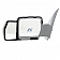 K-Source Exterior Towing Mirror Manual Rectangular Set Of 2 - 81810