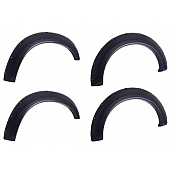 EGR Fender Flare - Black ABS Plastic Matte Set Of 4 - 792955
