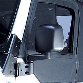 Rugged Ridge Exterior Mirror Manual Square Single - 1100211