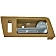 Help! By Dorman Interior Door Handle - Plastic Beige Housing With Silver Lever Single - 81751