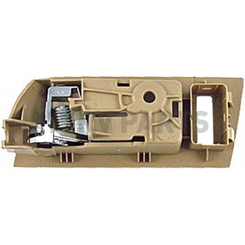 Help! By Dorman Interior Door Handle - Plastic Beige Housing With Silver Lever Single - 81751-1