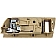 Help! By Dorman Interior Door Handle - Plastic Beige Housing With Silver Lever Single - 81751
