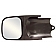 CIPA USA Exterior Towing Mirror Manual Rectangular Single - 11000