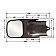 CIPA USA Exterior Towing Mirror Manual Rectangular Single - 11000