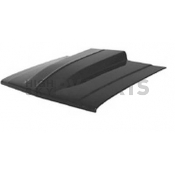 Harwood Fiberglass Hood - Cowl Induction Bare Fiberglass Black - B46204