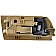 Help! By Dorman Interior Door Handle - Plastic Beige Housing With Black Lever Single - 81760