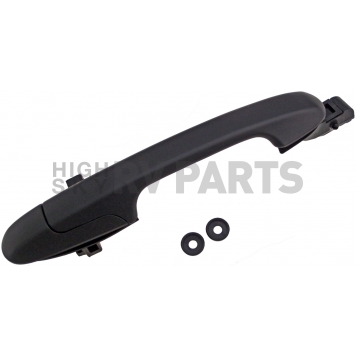 Help! By Dorman Exterior Door Handle - Plastic Black Single - 83425-2