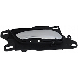 Help! By Dorman Interior Door Handle - Plastic Black Housing With Silver Lever Single - 81761
