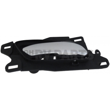 Help! By Dorman Interior Door Handle - Plastic Black Housing With Silver Lever Single - 81761