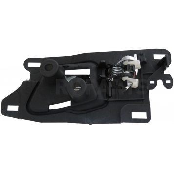 Help! By Dorman Interior Door Handle - Plastic Black Housing With Silver Lever Single - 81761-1