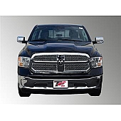 TFP (International Trim) Grille Insert - Mesh Trapezoid ABS Plastic Chrome Plated - 68166GI