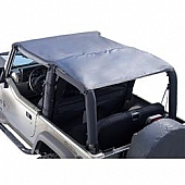 Rugged Ridge Bikini Top Vinyl Black Diamond - 1358135