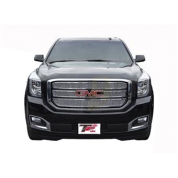 TFP (International Trim) Grille Insert - Mesh Trapezoid ABS Plastic Chrome Plated - 68296GI