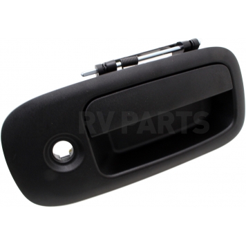Help! By Dorman Exterior Door Handle - Plastic Black Single - 96109-2