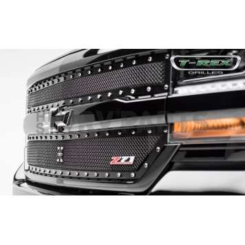 T-Rex Truck Products Grille Insert - Mesh Rectangular Black Powder Coated Steel - 6711241
