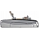 Help! By Dorman Exterior Door Handle - Plastic Silver Single - 93623