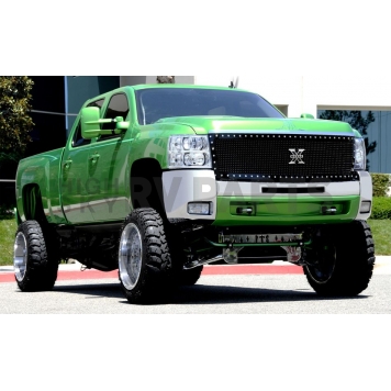 T-Rex Truck Products Grille Insert - Mesh Rectangular Black Powder Coated Steel - 6711131-3