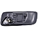 Help! By Dorman Interior Door Handle - Lever Plastic Gray Housing With Silver Lever Single - 82213