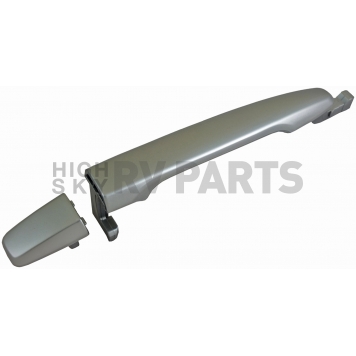 Help! By Dorman Exterior Door Handle - Plastic Silver Single - 94053-2